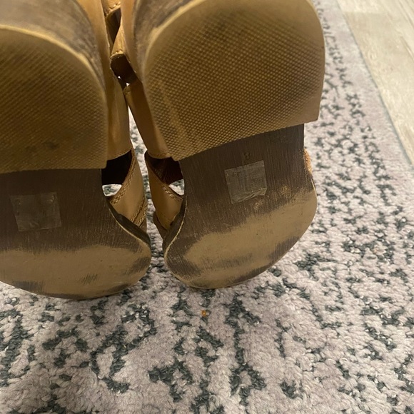 JEFFREY CAMPBELL • Tan Slashed Jensen Combat Bootie- Size 8. - Picture 9 of 12